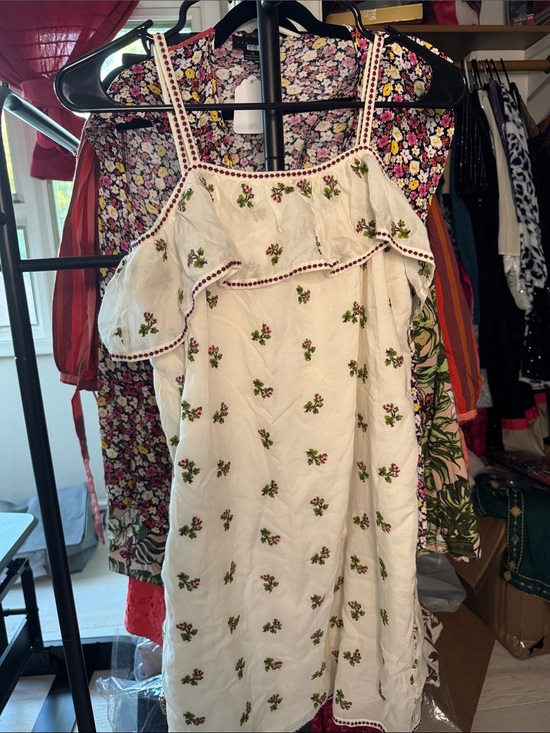 Les Coyotes De Paris Dresses & Skirts - Les Coyotes de Paris Floral Ruffle Mini Dress